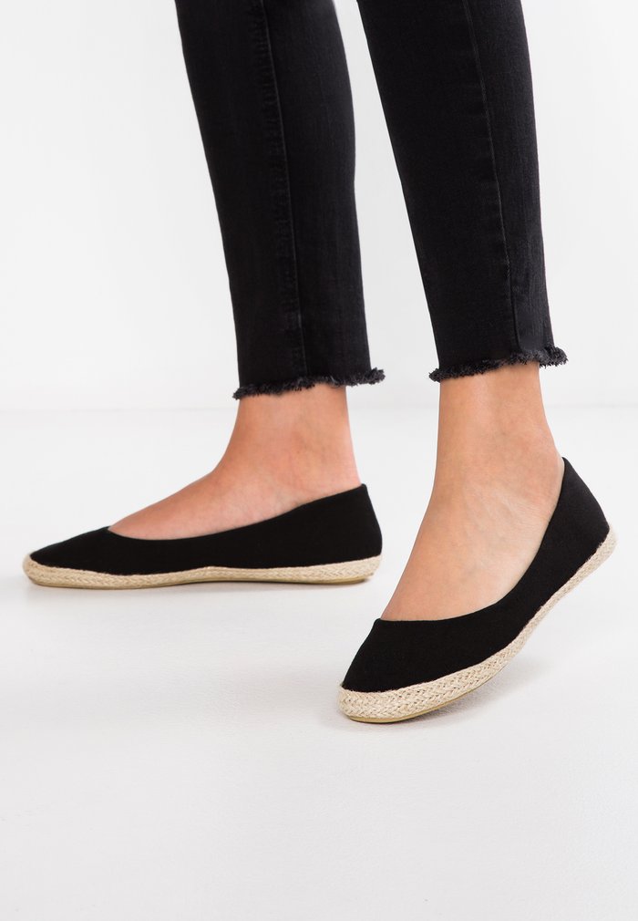 Ballerine Anna Field Espadrillas Plates Slip on Noir Femme | END-7708143